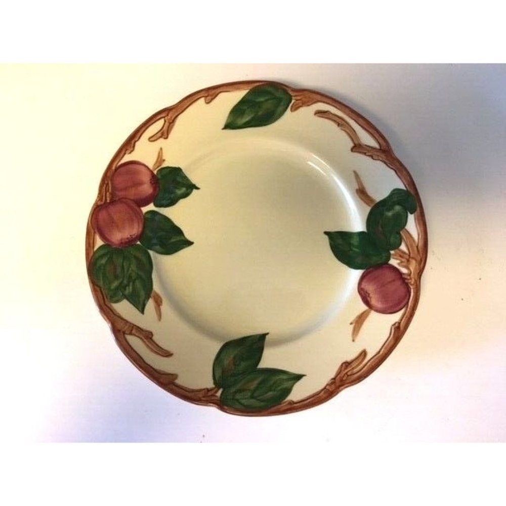 Franciscan Apple 8" Salad Bread Plate 1940s